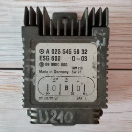 Блок управління вентилятором A0255455932